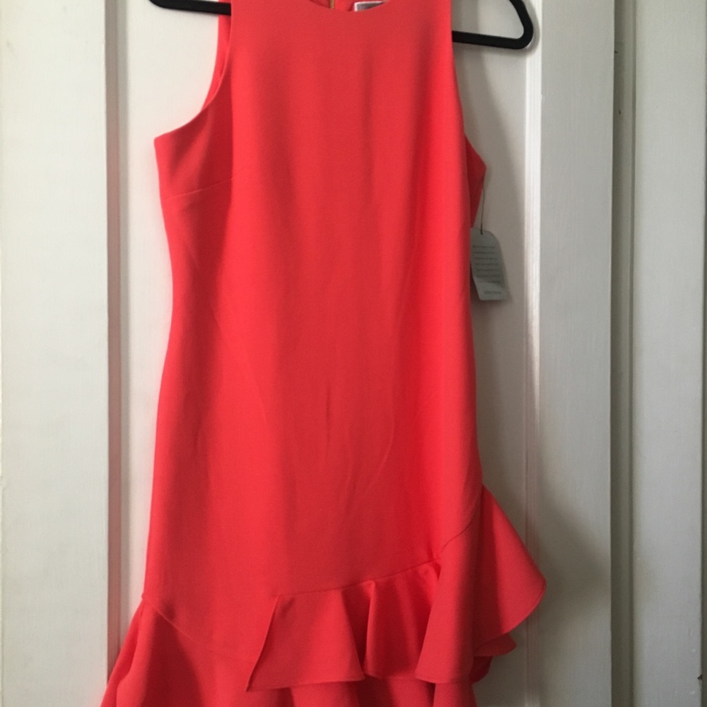 Coral Party Dress